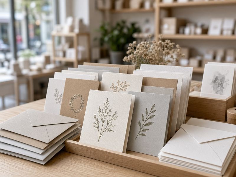 Greeting cards at Sucroaccen House