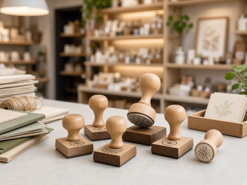 Custom stamps at Sucroaccen House